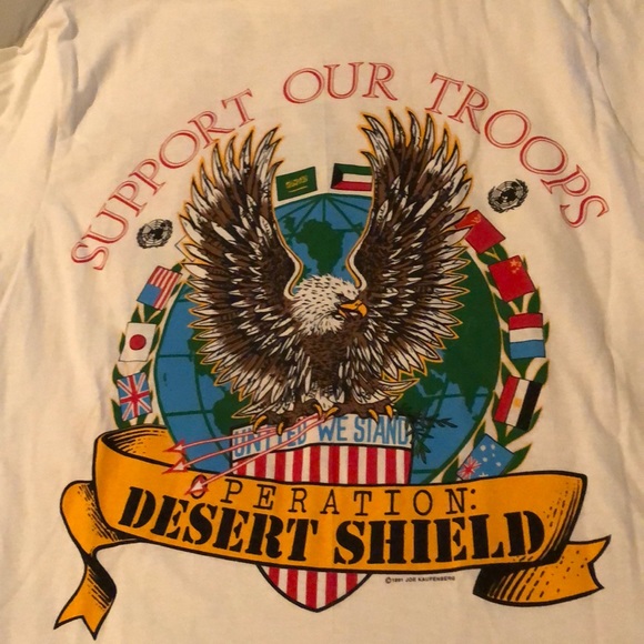 NWOT Desert Shield / Desert Storm t shirt - Picture 2 of 4